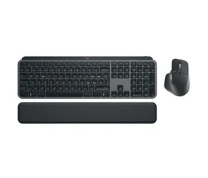 Logitech MX Keys S Combo Tastatur Maus Handballenauflage schwarz QWERTZ NEU - Photo 1/2