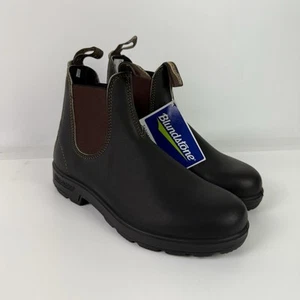Blundstone 500 Brown Unisex Premium Leather Chelsea Boots Unisex Size 6.5 US - Picture 1 of 6