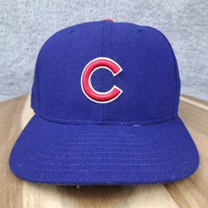 Vintage Chicago Cubs Mütze Kappe nicht verstellbar 7 1/2 blau Logo Diamond Collection New Era - Bild 1 von 8