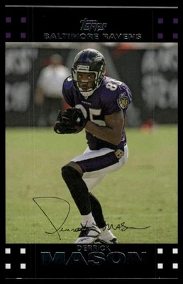 2007 Topps #120 Derrick Mason - Image 1 of 2