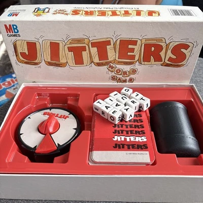 Vintage Jitters Word Game 1987 Edition MB Games Family Fun (Complete) - Image 1 of 4