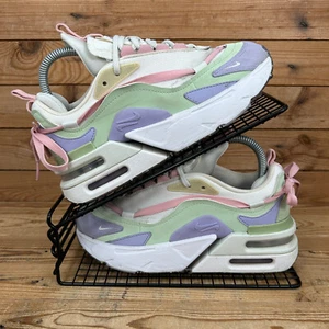 Nike Trainers Womens Size UK 4 Air Max Furyosa Pastel Multicolour Chunky Shoes - Picture 1 of 13