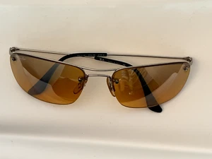 Rayban Sonnenbrille RB3156 Gläser orange, Rahmen silber, incl. Etui - Bild 1 von 6