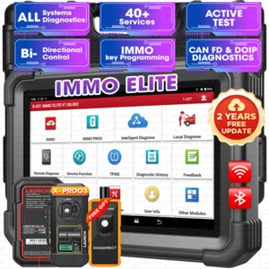 2025 Launch X431 IMMO ELITE IMMO PLUS Key Programming All System Diagnostic Scan - Picture 1 of 13