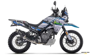 TERMINALE DI SCARICO ARROW INDY RACE EVO ALLUM. DARK CF MOTO 450 MT 2024 EURO5 - Foto 1 di 4