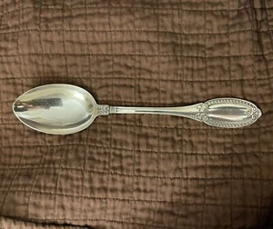 NEW PRICE! BUCCELLATI'S STERLING SILVER EMPIRE PATTERN LARGE SERVING SPOON - Picture 1 of 6