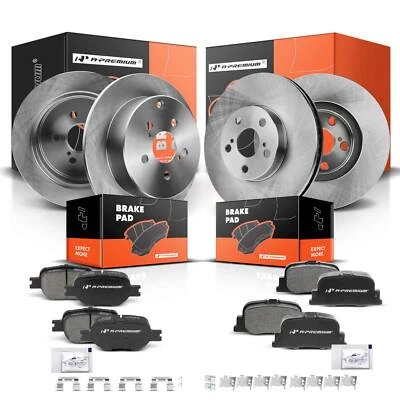Front & Rear Disc Brake Rotors & Brake Pads for Scion tC 2005-2010 835CH96933R - Image 1 of 4