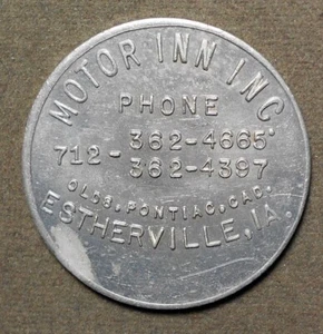 Estherville, Ia., Motor Inn Inc., Olds - Pontiac - Cad. „You Expected A Bette - Bild 1 von 2