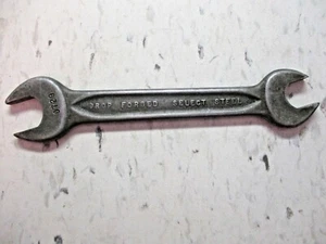 Made in USA 0729 Drop Forged Select Steel Open End SAE Wrench 5/8 3/4 Vtg Plain - Picture 1 of 6