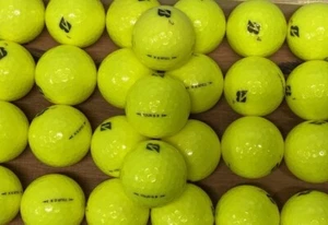 24 Bridgestone Tour B X AAAAA Mint Yellow Used Golf Balls (5A Grade) - Picture 1 of 1
