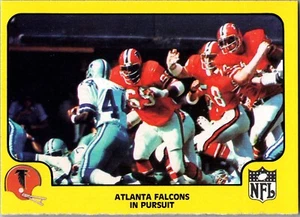Tarjeta de fútbol americano Fleer Team Action Atlanta Falcons 1978 #2 - envío gratuito - Imagen 1 de 2
