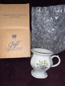 Avon 1996 FLOWER OF THE MONTH MUG, "March - Daffodil" NIB, w free shipping - Picture 1 of 3