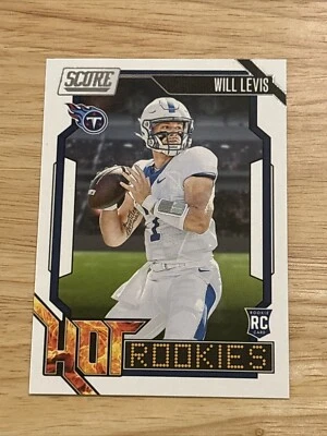 2023 Panini Score Hot Rookies Will Levis #5 Rookie Card RC Tennessee Titans - Image 1 of 2