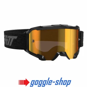LEATT VELOCITY 4.5 MOTOCROSS MX GOGGLES - IRIZ BLACK / BRONZE LENS - Picture 1 of 1
