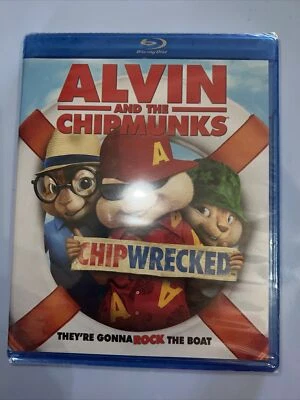 Alvin & The Chipmunks Chip Wrecked Blu-ray Disc Rated G 2011 Color 87 Min... - Image 1 of 2