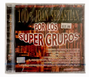 Various Artist: 100% Joan Sebastian Por Los Super Grupos (CD) Spanish/ Latin-New - Picture 1 of 4