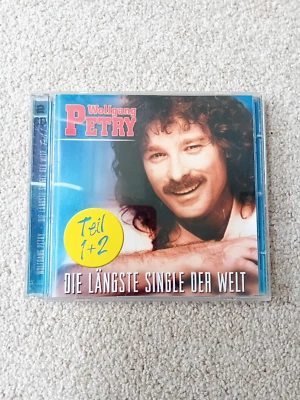 "Die längste Single der Welt" von Wolfgang Petry -Teil 1+2 CD - Bild 1 von 2
