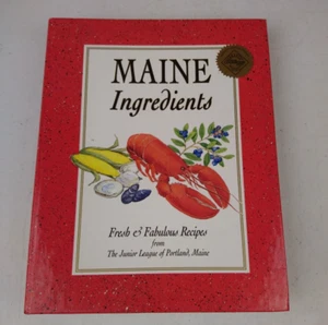 VTG 1997 Maine Ingredients The Junior League Of Portland ME Cookbook - Bild 1 von 14