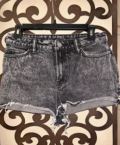ALLSAINTS Washed Black Cutoff Shorts Women's Size 28 - Imagen 1 de 5