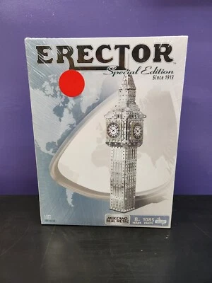Erector Special Edition BIG BEN Clocktower #0522 1085 New Sealed - Image 1 of 4