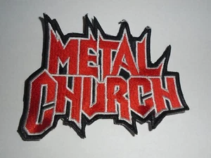 METAL CHURCH EMBROIDERED PATCH - Picture 1 of 1