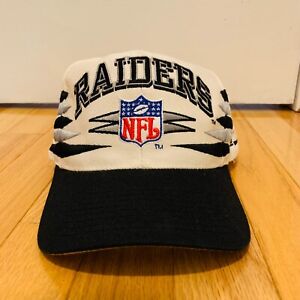 Vintage 90s Raiders Diamond Logo Athletic Snapback Hat - Pro Line