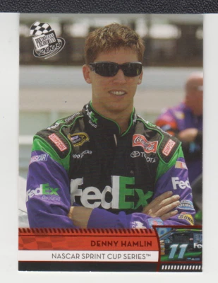 DENNY HAMLIN : 2009 - PRESS PASS   - CARD No. # 6 - Image 1 of 2