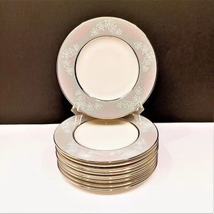 Set/9 Castleton Lace 6.25" Bread & Butter Plate Mid-Century MCM 1954-1972 - Picture 1 of 5