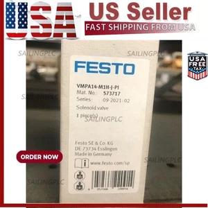 US FREE TAX New Festo VMPA14-M1H-J-PI 573717 Solenoid valve - Picture 1 of 5