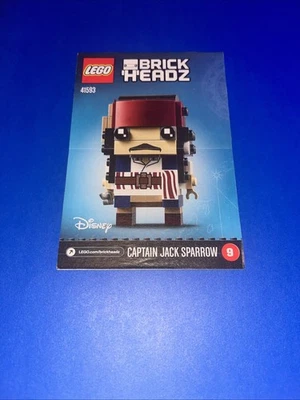 LEGO BRICKHEADZ: Capitán Jack Sparrow (41593) Foto 1 de 2