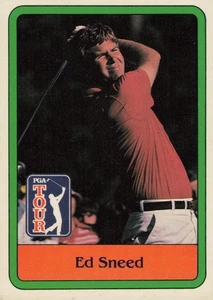 1981 Donruss PGA Tour Golf Set Karte #49 Ed Sneed - Bild 1 von 2