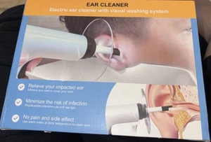 Ear Wax Removal Electric Cleaning Kit with Light Irrigation flush Kit ๐ ๐ - Picture 1 of 7