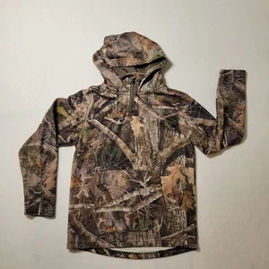 Red Head Hoodie Hooded Pullover Camo Youth/Teen Size M Hunt Outdoors Fish - Picture 1 of 10