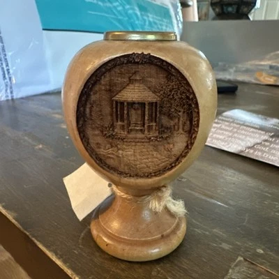 Candelabro camafeo tallado a mano vintage Foto 1 de 4