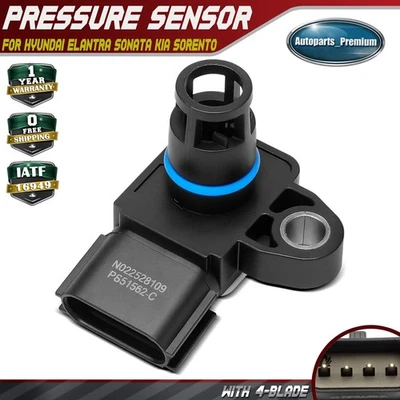 Manifold Pressure (MAP) Sensor for Hyundai Elantra Sonata Kia Sorento Sportage - Image 1 of 4