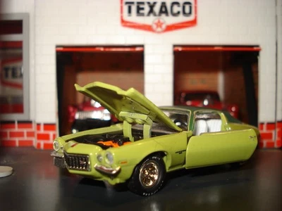 1970 CHEVROLET CAMARO SS 350 LIMITED EDITION 1/64 GREEN M2 70'S MUSCLE CAR - Image 1 of 4