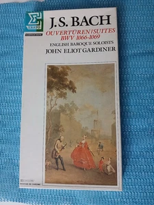 J.S. BACH   OUVERTUREN/SUITES    BWV  1066-1069 English Baroque Soloists - Picture 1 of 4