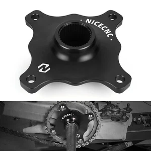 NICECNC Rear Wheel Sprocket Hub For Yamaha Raptor 700 YFM700R 2006-2024 Black - Picture 1 of 8