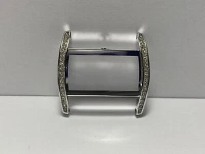 Anne Klein Watch Parts New Case w/Glass Crystal / Faux Diamond Trim Mod: 10/6911 - Picture 1 of 4