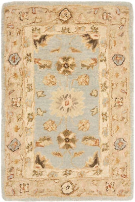 Safavieh Anatolia LIGHT BLUE / SAGE 2' X 3' Area Rug - AN556B-2 - Image 1 of 3
