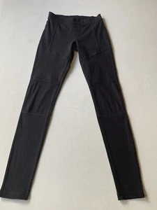 Hue Ponte Moto Leggings Jeggings Stretchy Black Women’s Size XS X-Small - Picture 1 of 10