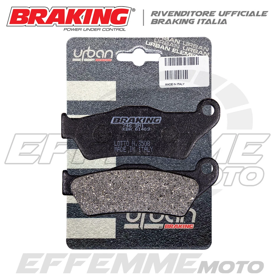 Pastiglie KTM Supermoto 950 2005 2006 2007 2008 (LC8 SM) Posteriori BRAKING - Immagine 1 di 1