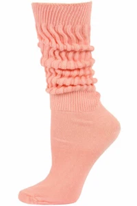 Credos Women's Extra Heavy Slouch Socks - 1 Pair - Light Pink - Picture 1 of 1
