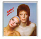 David Bowie Set Of 2 reproduction Classic Album Cover, Acrylic Coasters 