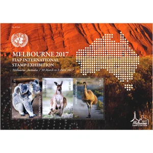 United Nations 2017 Melbourne 2017 ~ M/S Mint - Picture 1 of 1