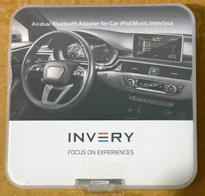 INVERY Airdual Bluetooth 5.0 AptX-HD Adapter ipod Land Rover Range Rover Jaguar - Picture 1 of 4