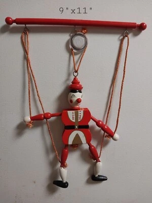 vintage wooden toy Muppet  soldier - Image 1 of 2