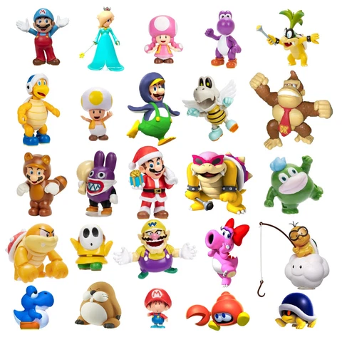 JAKKS Pacific World Of Nintendo Super Mario Bros 2.5" Action Figures YOU PICK Cover