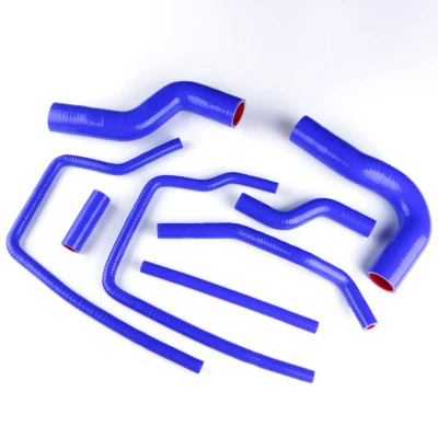 Kit de manguera de radiador de silicona azul para Subaru Impreza GC8 GF8 STI EJ20 WRX 96-00 Foto 1 de 4