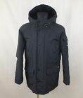 CARHATT MENS HOODED PADDED INSULATED JACKET  ANCHORAGE PARKA size M BLACK